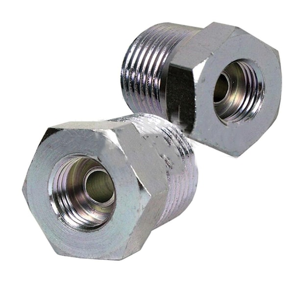 Aftermarket Z80200 Oil Cooler Adapter 12 Npt x 516 Inverted Flare 2 Pk Z80200-NOR - main